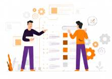 Digital visualisation illustration